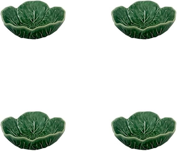 Bordallo Pinheiro Cabbage Bowl 12 - Set of 4 | Amazon (US)