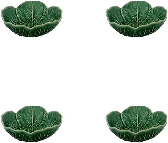 Bordallo Pinheiro Cabbage Bowl 12 - Set of 4 | Amazon (US)