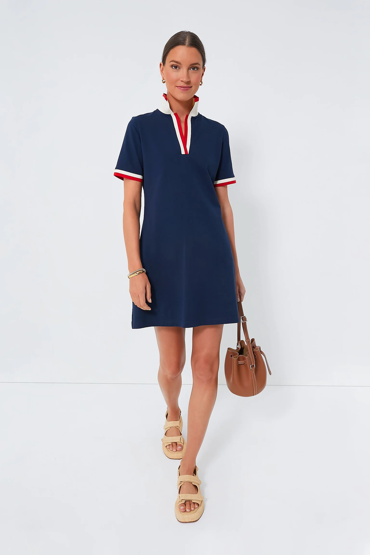 Midnight Navy Hutton Polo Dress | Tuckernuck (US)