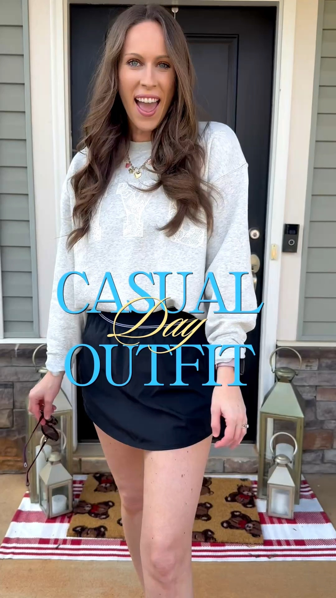 Casual outfit idea 💙

Active skirt, oversized sweatshirt, Walmart fashion, Amazon fashion 

#LTKdayinmylife #LTKootd #LTKgrwm