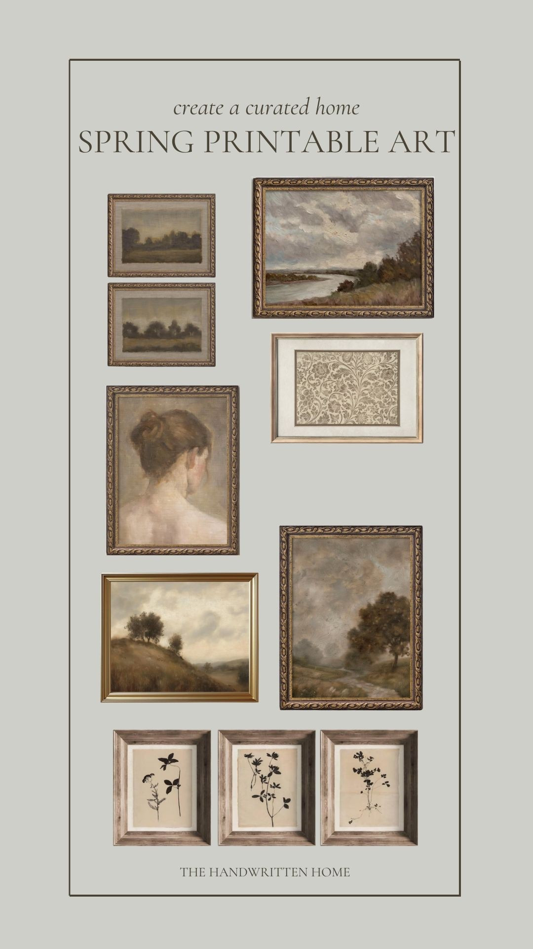 ETSY | spring inspired printable art, spring wall art, floral wall art, neutral wall art, cottage wall art, vintage inspired art, landscape wall art, European inspired art, shelf art, art collage

#LTKHome #LTKSaleAlert