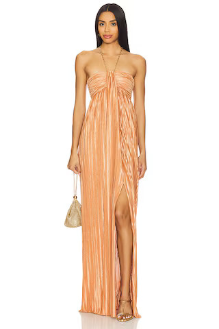 Sabina Musayev Nicola Dress in Caramel from Revolve.com | Revolve Clothing (Global)