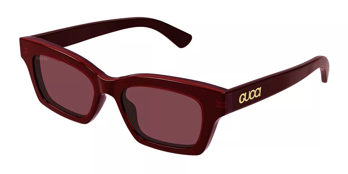 Gucci GG1790S 004 Women’s Sunglasses Red Size 51 - Free RX Lenses | SmartBuyGlasses Global