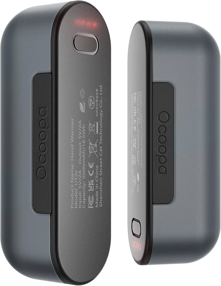 OCOOPA Hand Warmers Rechargeable 2 Pack, Magnetic Electric Handwarmer, 16 Hrs Warmth 4 Levels Hea... | Amazon (US)