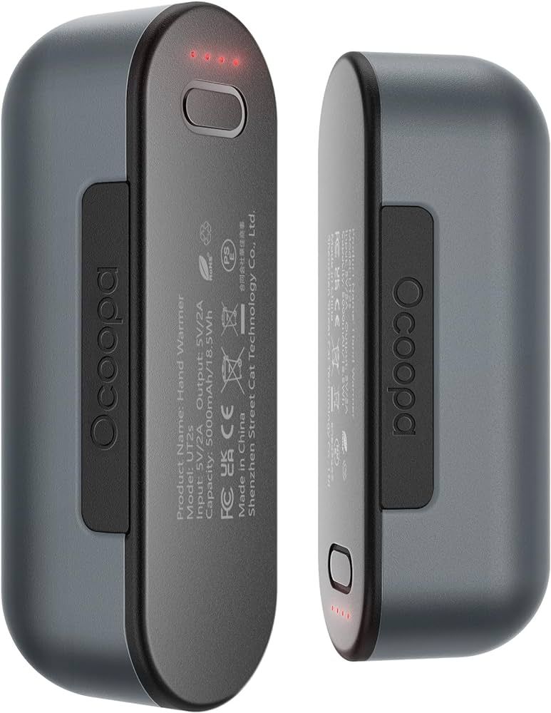 OCOOPA Hand Warmers Rechargeable 2 Pack, Magnetic Electric Handwarmer, 16 Hrs Warmth 4 Levels Hea... | Amazon (US)