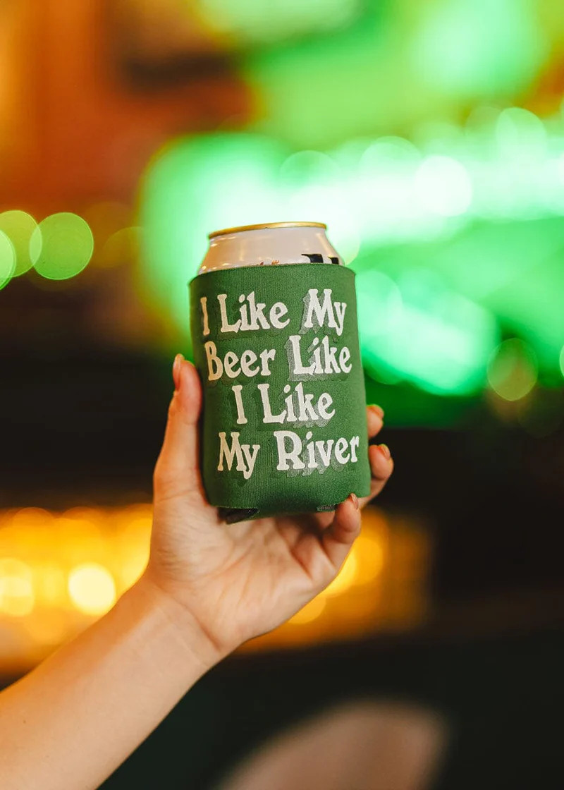 Green Beers Can Cooler | Alice & Wonder