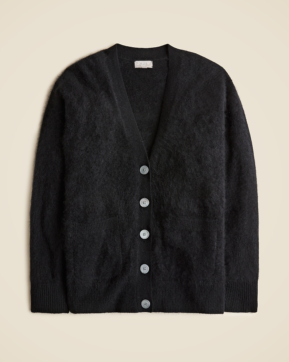 Brushed cashmere relaxed cardigan sweater | J. Crew US