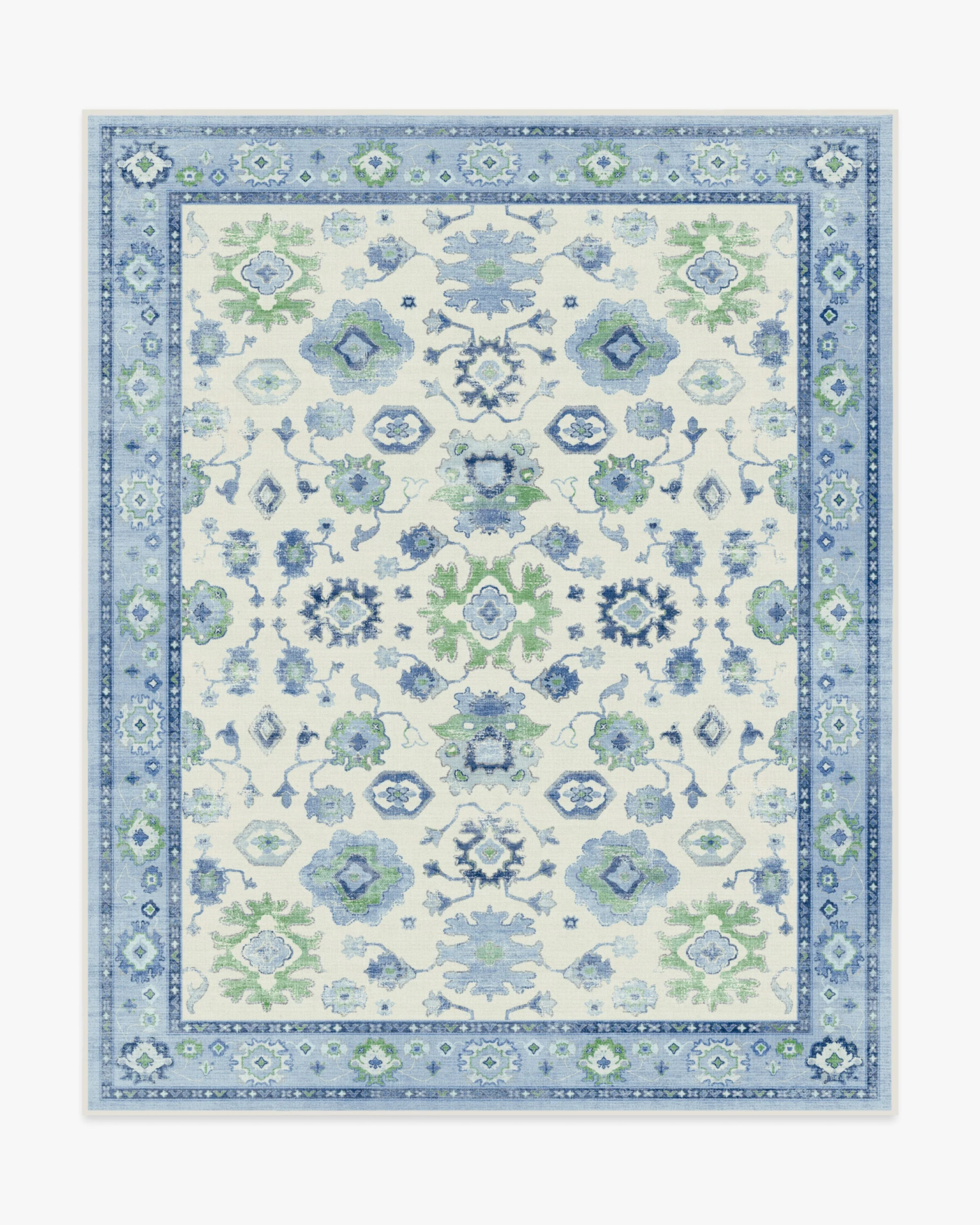 Serena Blue Rug by Mrs. Alice | Ruggable US | Ruggable
