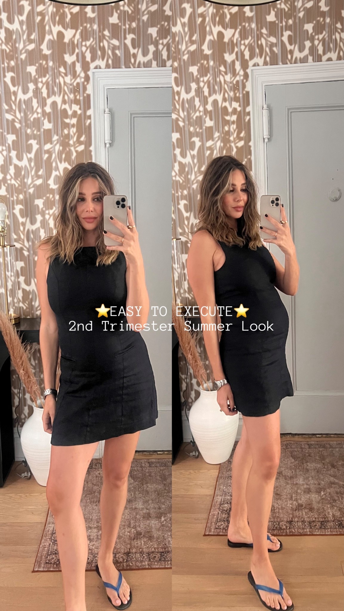 Oh-so-easy and chic for your 2nd trimester bump on the go in summer! Wearing a size 6 dress and size 8 sandal. 


#LTKSeasonal #LTKBump #LTKShoeCrush
