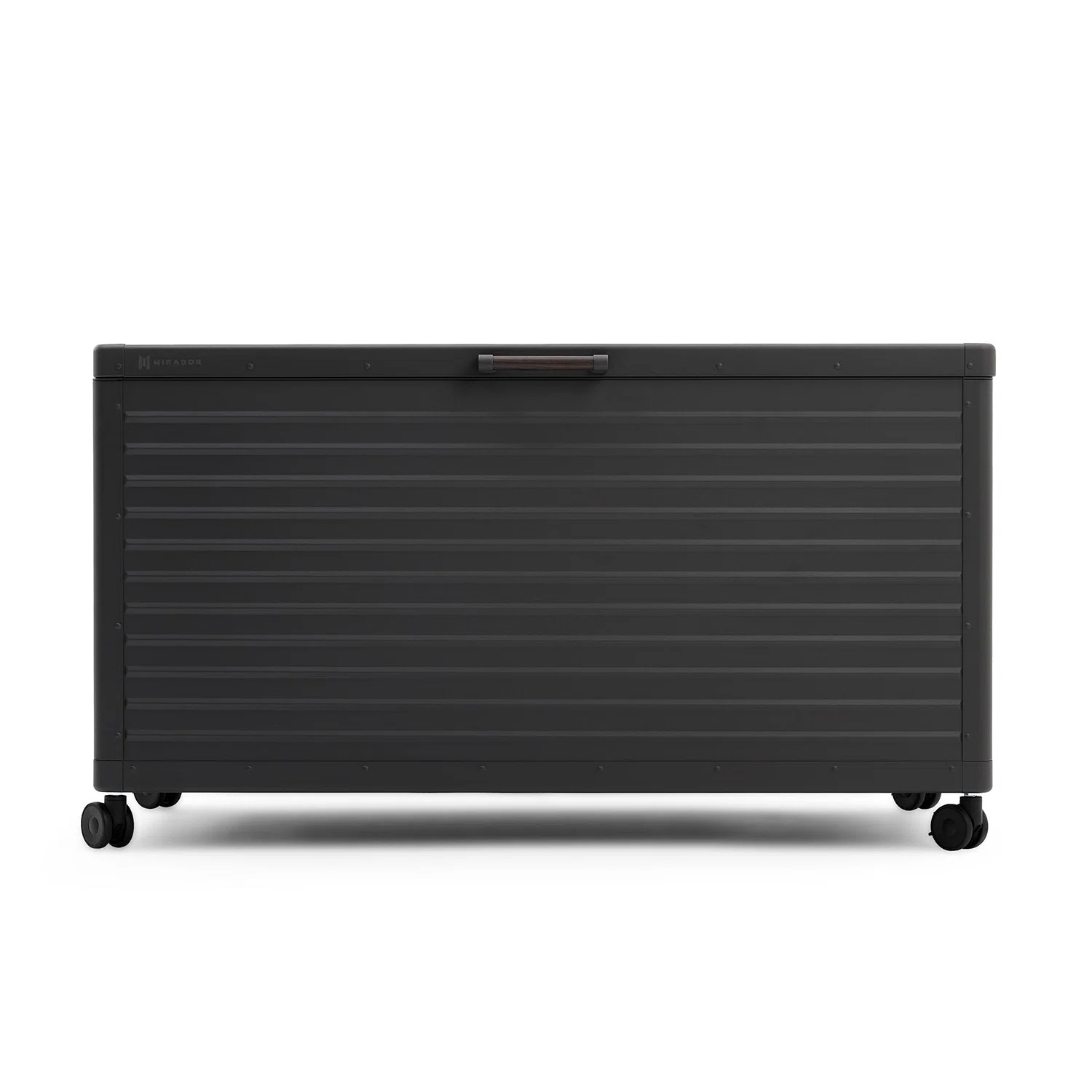 Mirador 134 Gallons  Outdoor Metal Deck Box with Wheels & Reviews | Wayfair | Wayfair North America