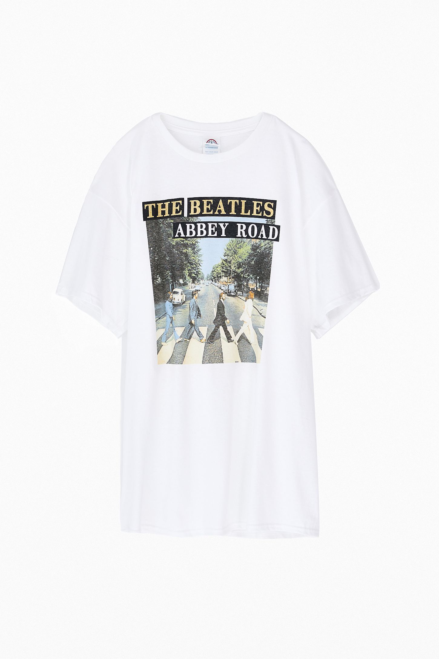 Junk Food The Beatles Abbey Road Glitter Tee | Urban Outfitters (US and RoW)