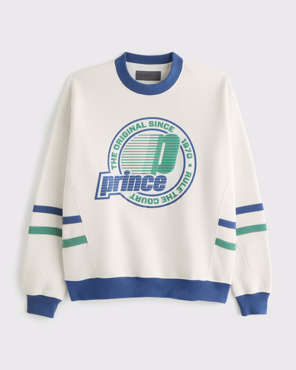 Men's Prince Tennis Graphic Crew Sweatshirt | Men's Clearance | Abercrombie.com | Abercrombie & Fitch (UK)