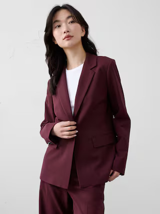 Sculpted Stretch Blazer | Banana Republic Factory