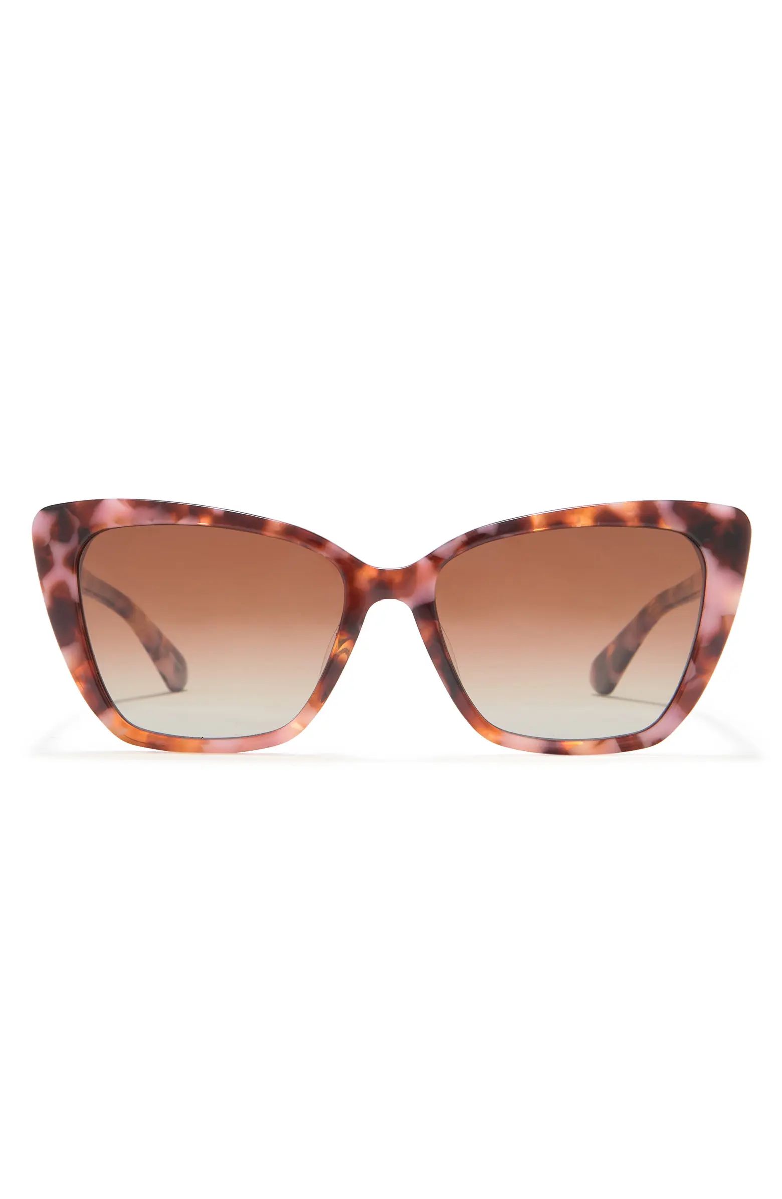 KATE SPADE NEW YORK lucca 55mm cat eye sunglasses | Nordstromrack | Nordstrom Rack