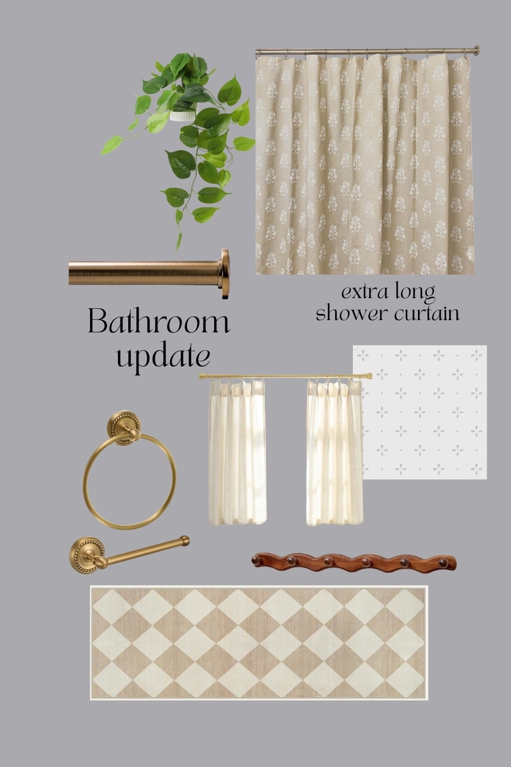 Bathroom update all from Amazon. I looked everywhere for an extra long shower curtain and finally found one on Amazon!

Bathroom decor, bathroom design 

#LTKSaleAlert #LTKHome