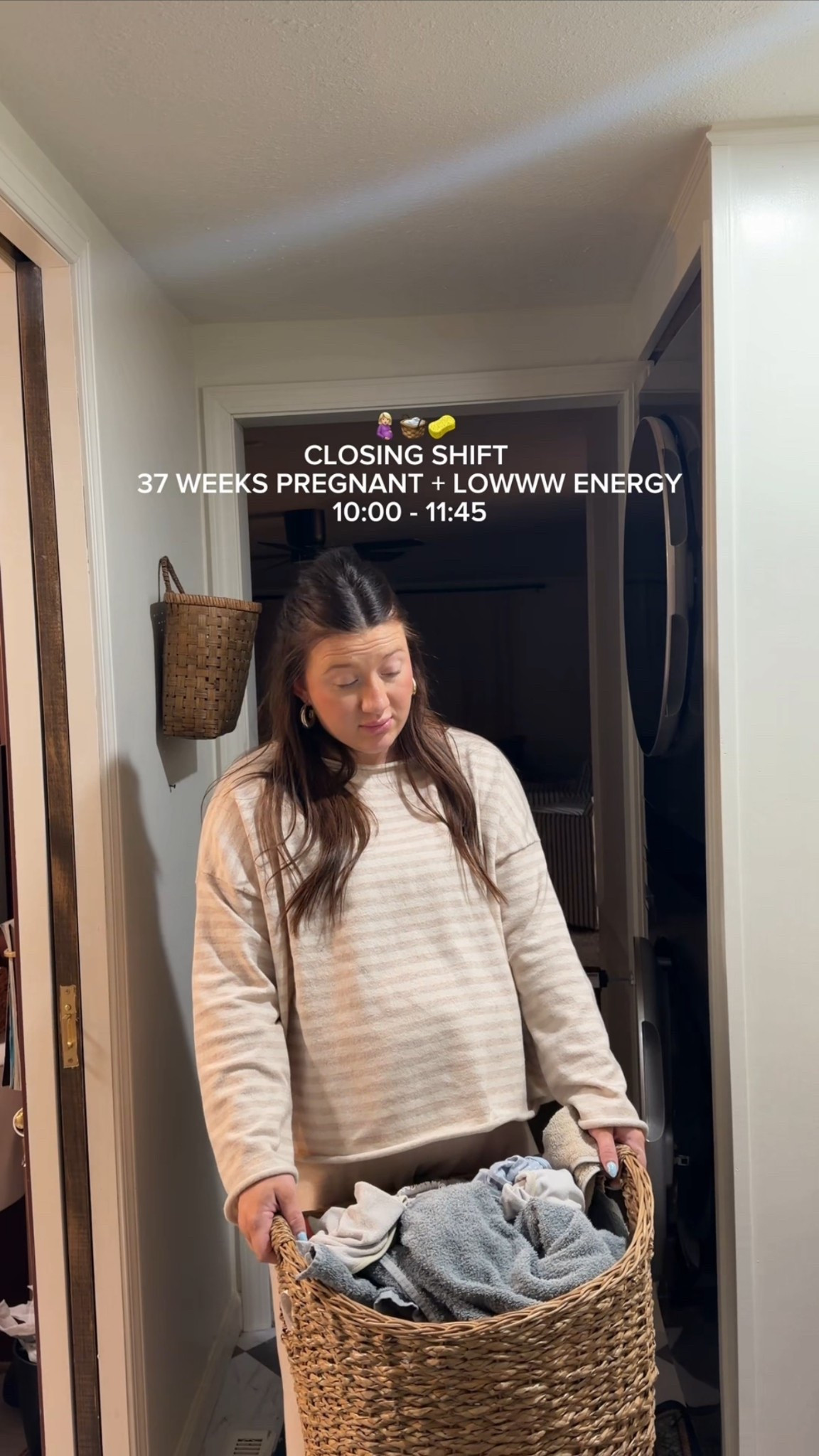 Linking this laundry basket! 