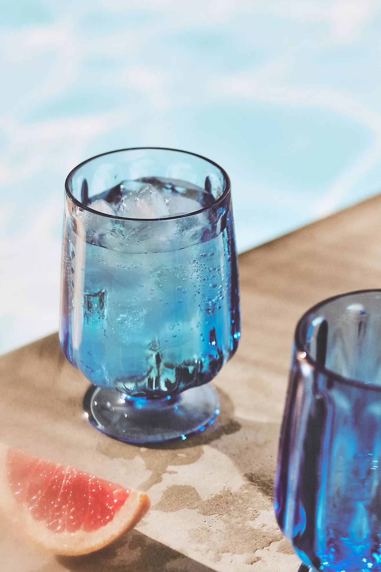 Lucia Acrylic Goblet Wine Glasses, Set of 4 | Anthropologie (US)