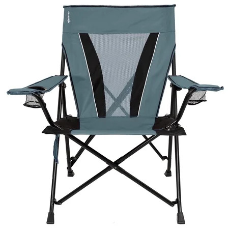 Kijaro Dual Lock XXL Adult Portable Camping Chair, Hallett Peak Gray | Walmart (US)