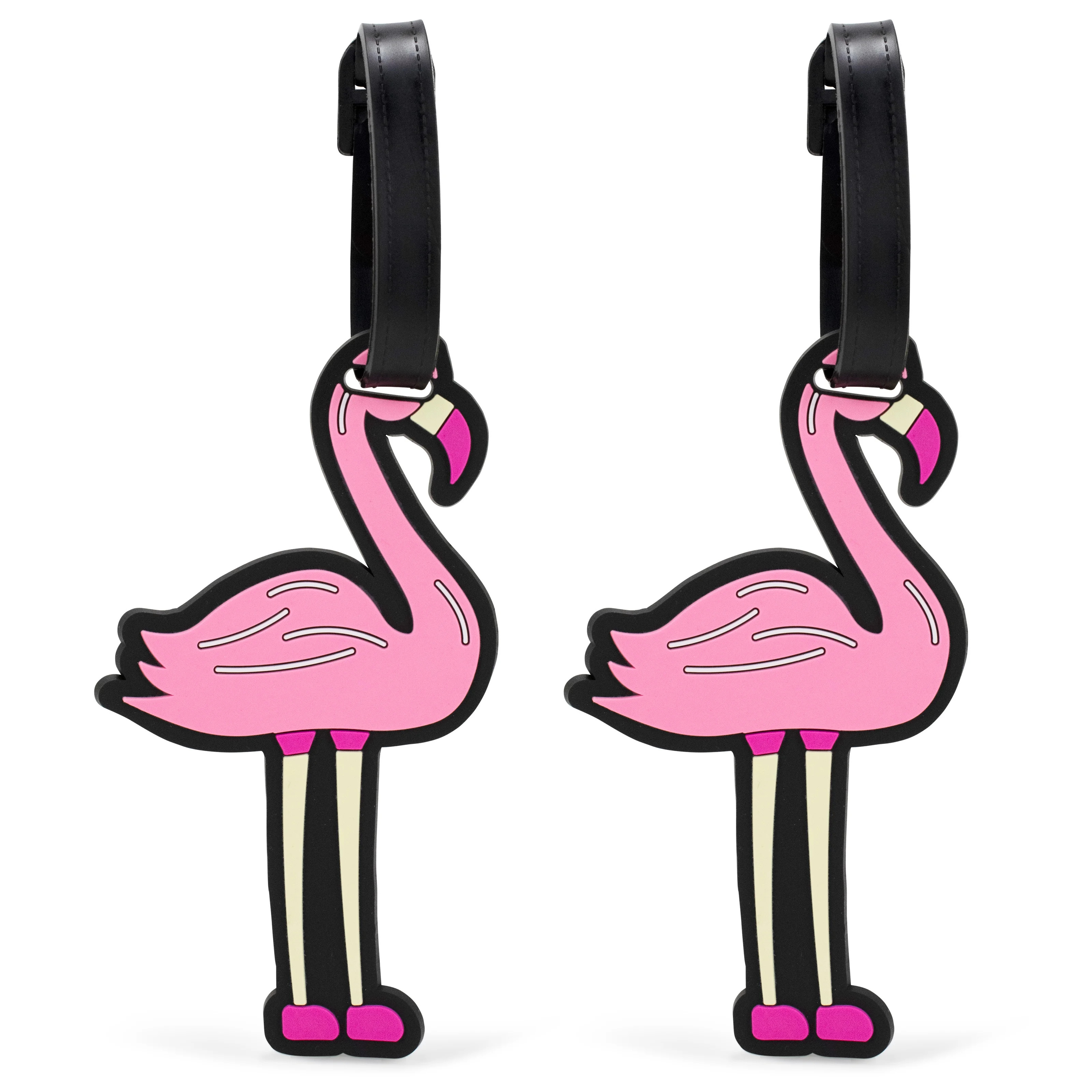 Miami CarryOn Flamingo Luggage Tags - Set of 2 | Walmart (US)