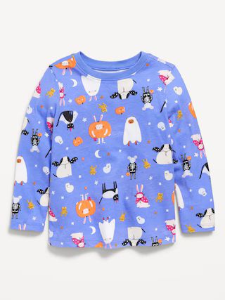 Printed Long-Sleeve T-Shirt for Toddler Girls | Old Navy (US)