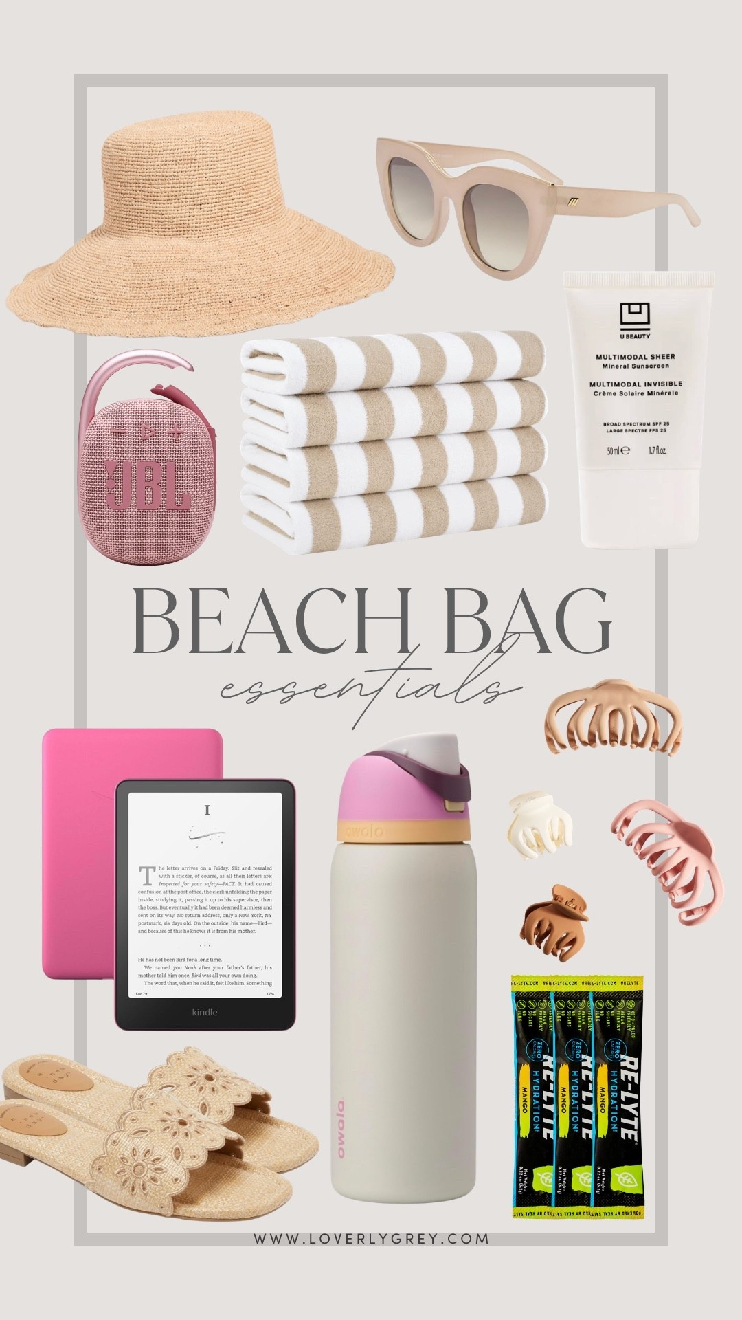 Here are some of my beach bag essentials 👏🏼

Loverly Grey, beach bag essentials, vacation essentials

#LTKTravel