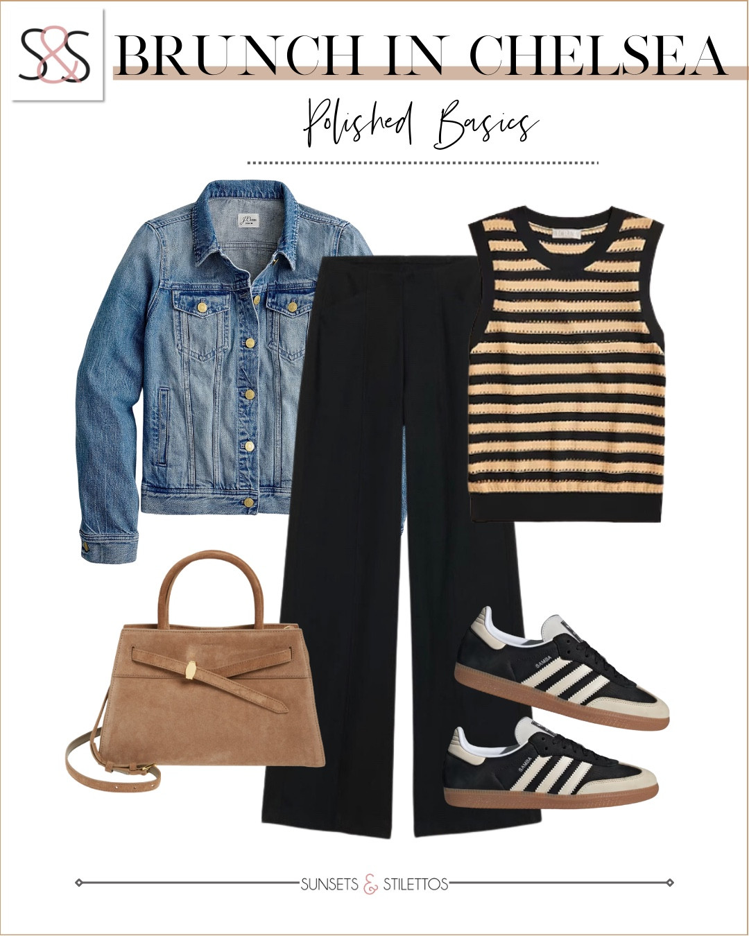 For a great budget friendly outfit, this sweater tank with work pants is comfy and polished. Dress down with classy sneakers!

Sunsets and Stilettos, workwear, adidas sneakers 

#LTKOver40 #LTKStyleTip #LTKWorkwear