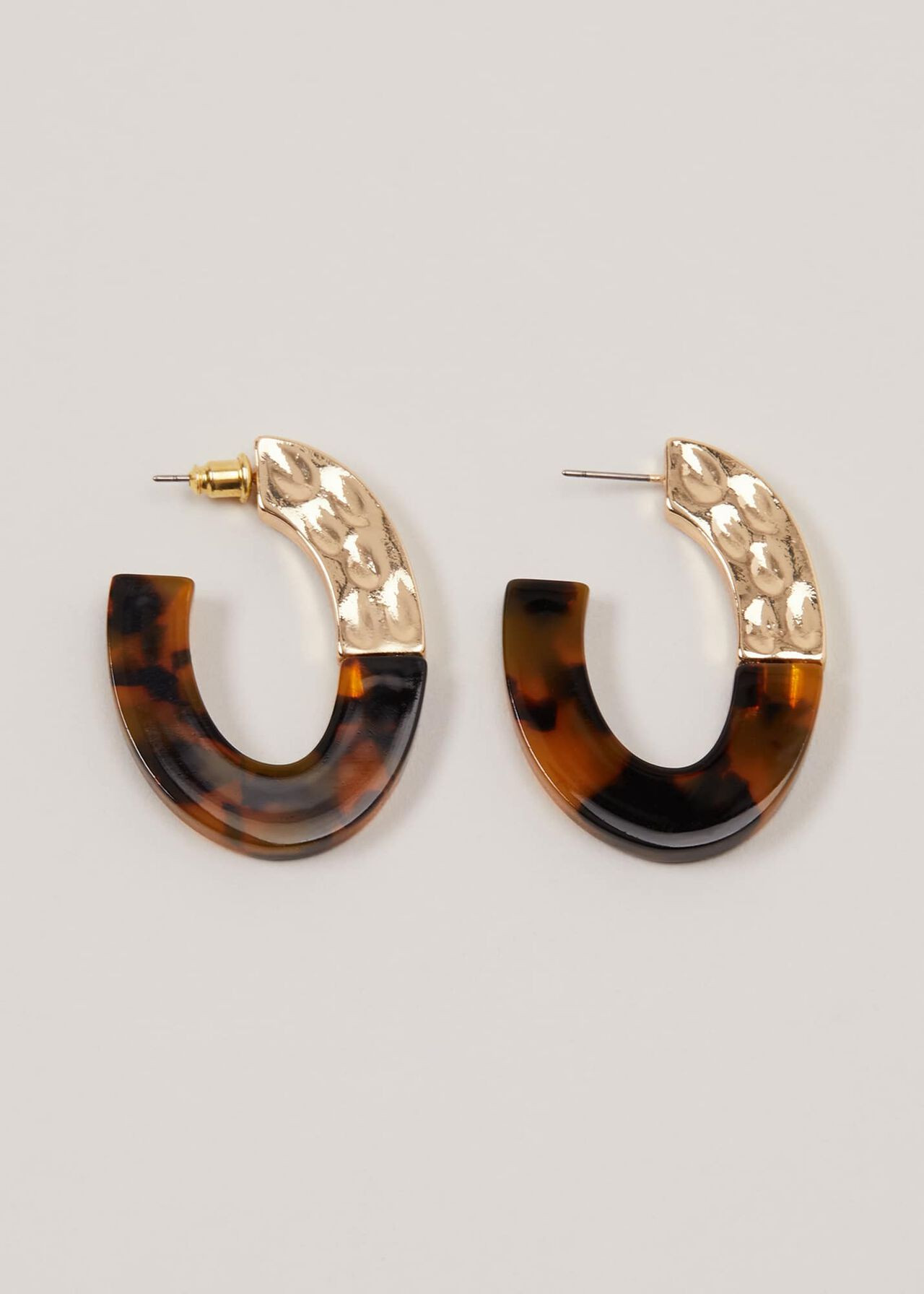 Tortoiseshell Hoop Earrings | Phase Eight ROW | | Phase Eight (UK)