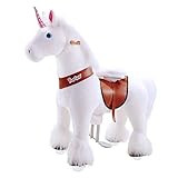 Pony Cycle U404 Ride-On White Unicorn - Medium | Amazon (US)