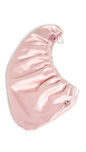 Kitsch Satin Microfiber Hair Towel Wrap for Women - Super Absorbent, Quick Dry, Anti-Frizz - for Long and Short Hairs, Turbans for Women, Wet and Curly Hair Wrap - Blush | Amazon (US)