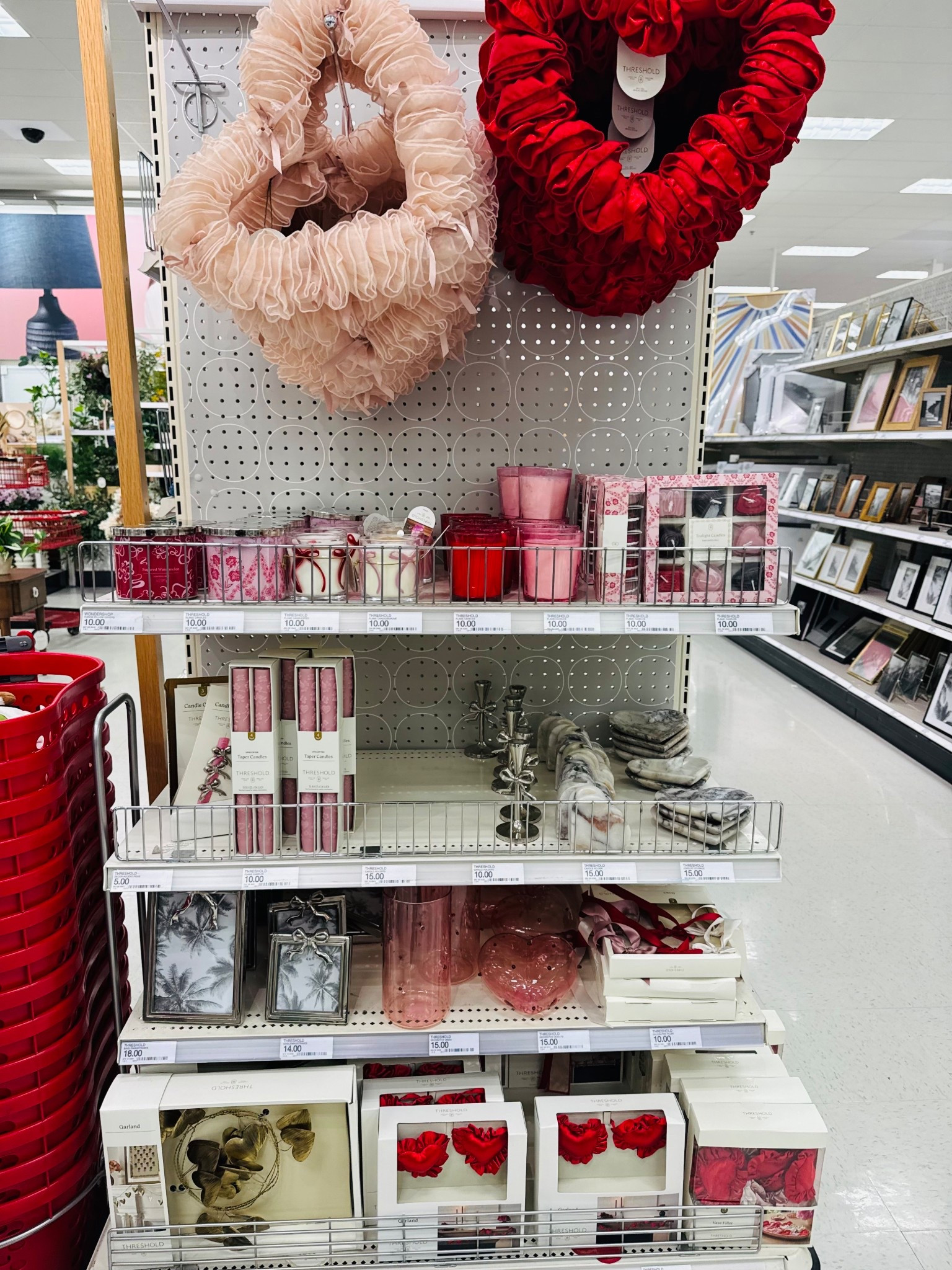 Happy Thursday!☺️ NEW Valentine’s Day candles and home decor!!😍 The bows and hearts are tugging at my heart strings!!🎀❤️🤩 Do you love to decorate for Valentine’s Day or planning a party?🤔








Party ideas, party decorations, Gift ideas, galentines gift ideas, Valentine’s Day gift ideas, gifts for her, home decor, Target, Target decor, Target valentines, new at Target, new arrivals, Valentine’s 
candles, date night, candlelit dinner, romantic theme, Mother’s Day party decorating, spring decor, kitchen Valentines, birthday party, candles, picture frames, entryway, office, living room, bookshelf styling

#LTKHome #LTKValentine #LTKOver40