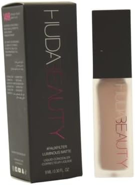 HUDA BEAUTY #FauxFilter Luminous Matte Buildable Coverage Crease Proof Concealer Yogurt Drops 1.5... | Amazon (US)