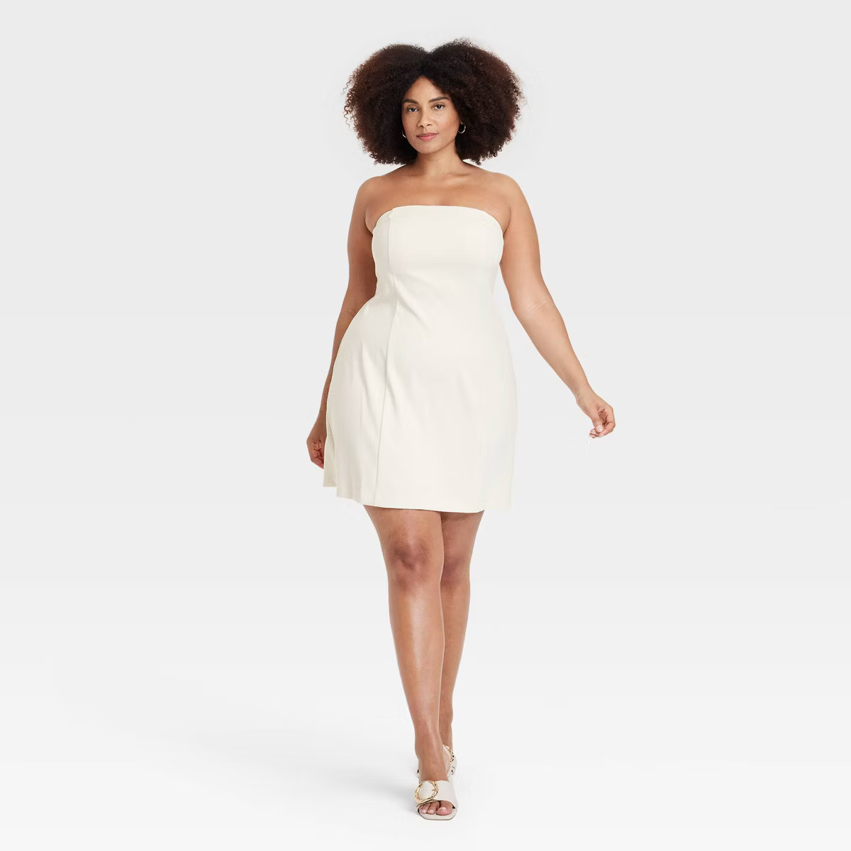 Women's Mini A-Line Dress - A New Day™ White 17 | Target