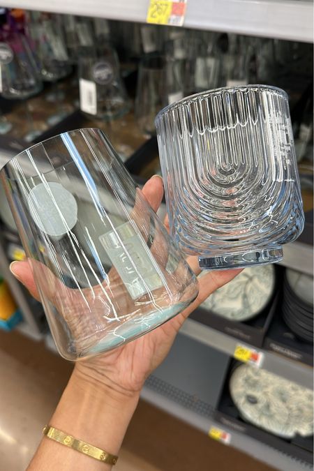 Cute glassware for outdoor summer setup! 

#LTKhome #LTKSeasonal
