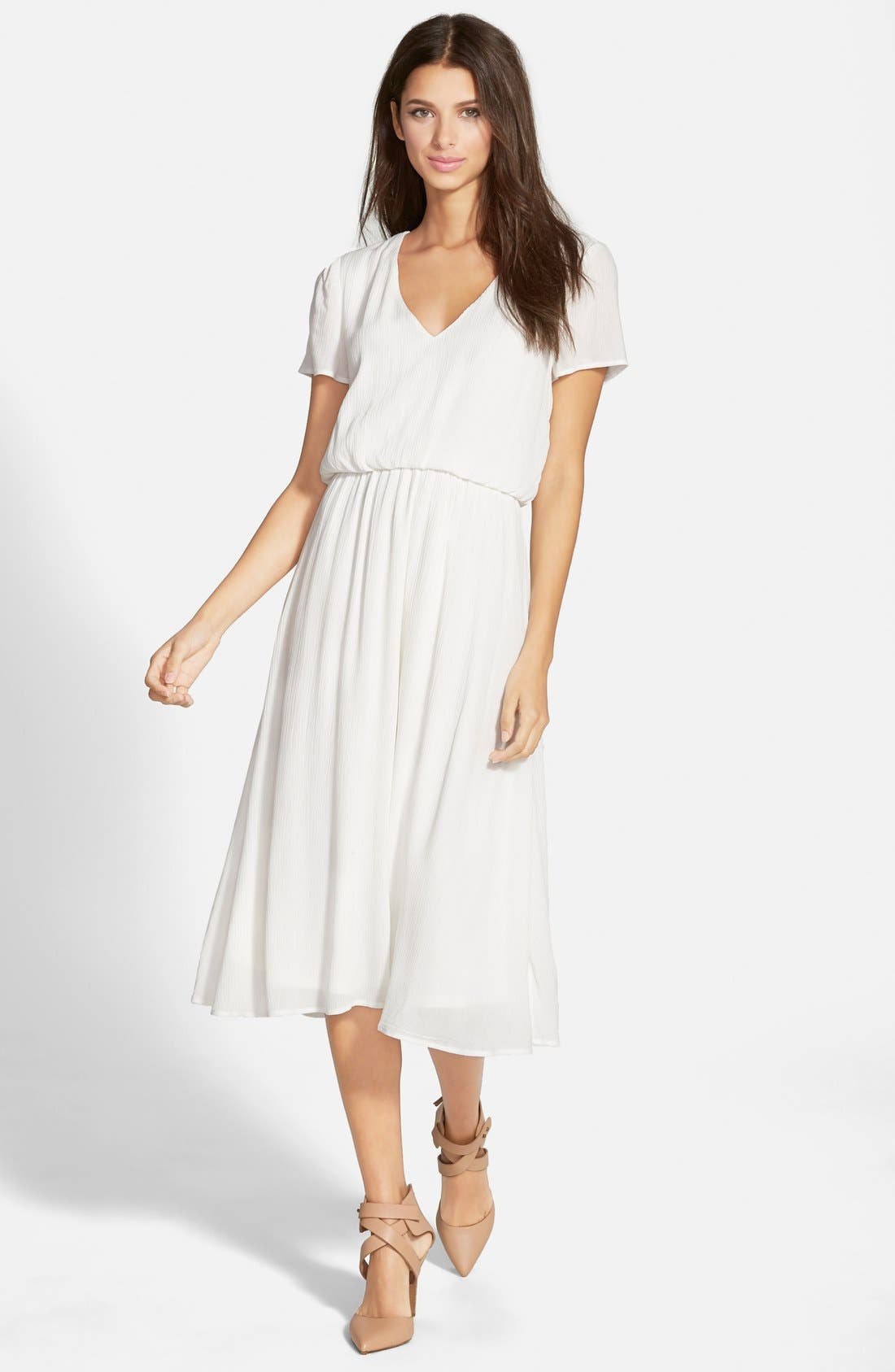 Blouson Midi Dress | Nordstrom