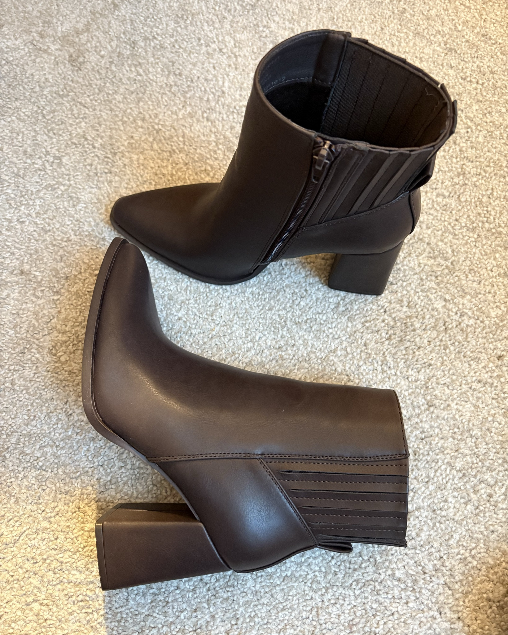 Loving these shoes from @dsw!! These #maddengirl boots are perfect and comfy. They are dark brown and a size 7. The heel height is perfection. Plus they’re on SALE!!

#LTKFindsUnder50 #LTKStyleTip #LTKShoeCrush