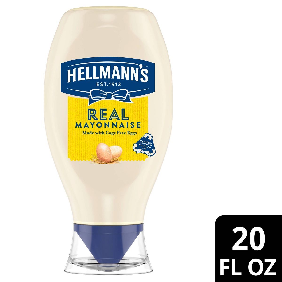 Hellmann's Real Mayonnaise Squeeze - 20oz | Target