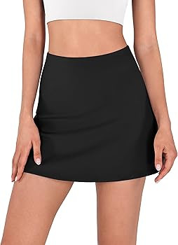 ODODOS Women's Athletic Tennis Skorts with Pockets Built-in Shorts Golf Active Skirts for Sports ... | Amazon (US)