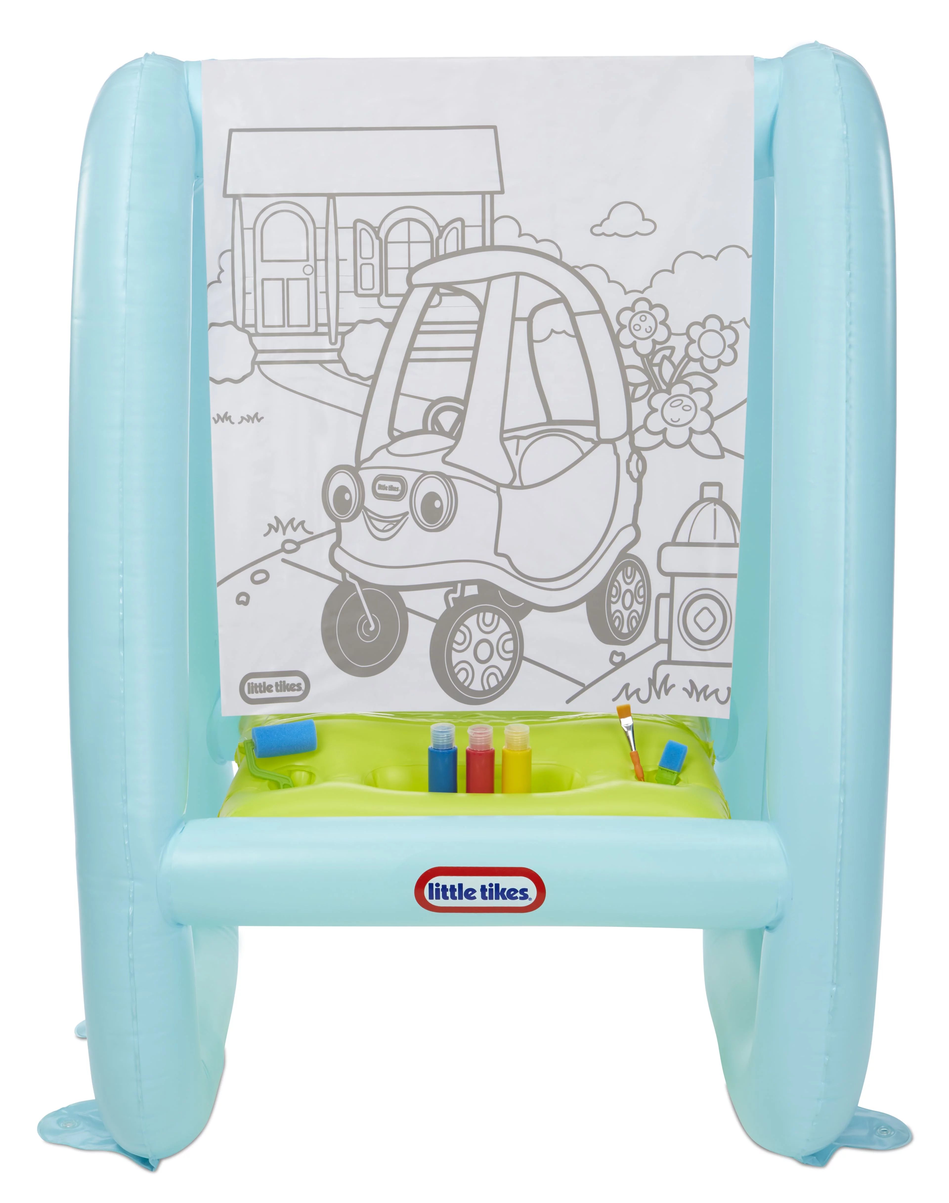 Little Tikes® 3-in-1 Paint & Play Backyard Easel Inflatable Outdoor Art with Accessories for Kid... | Walmart (US)