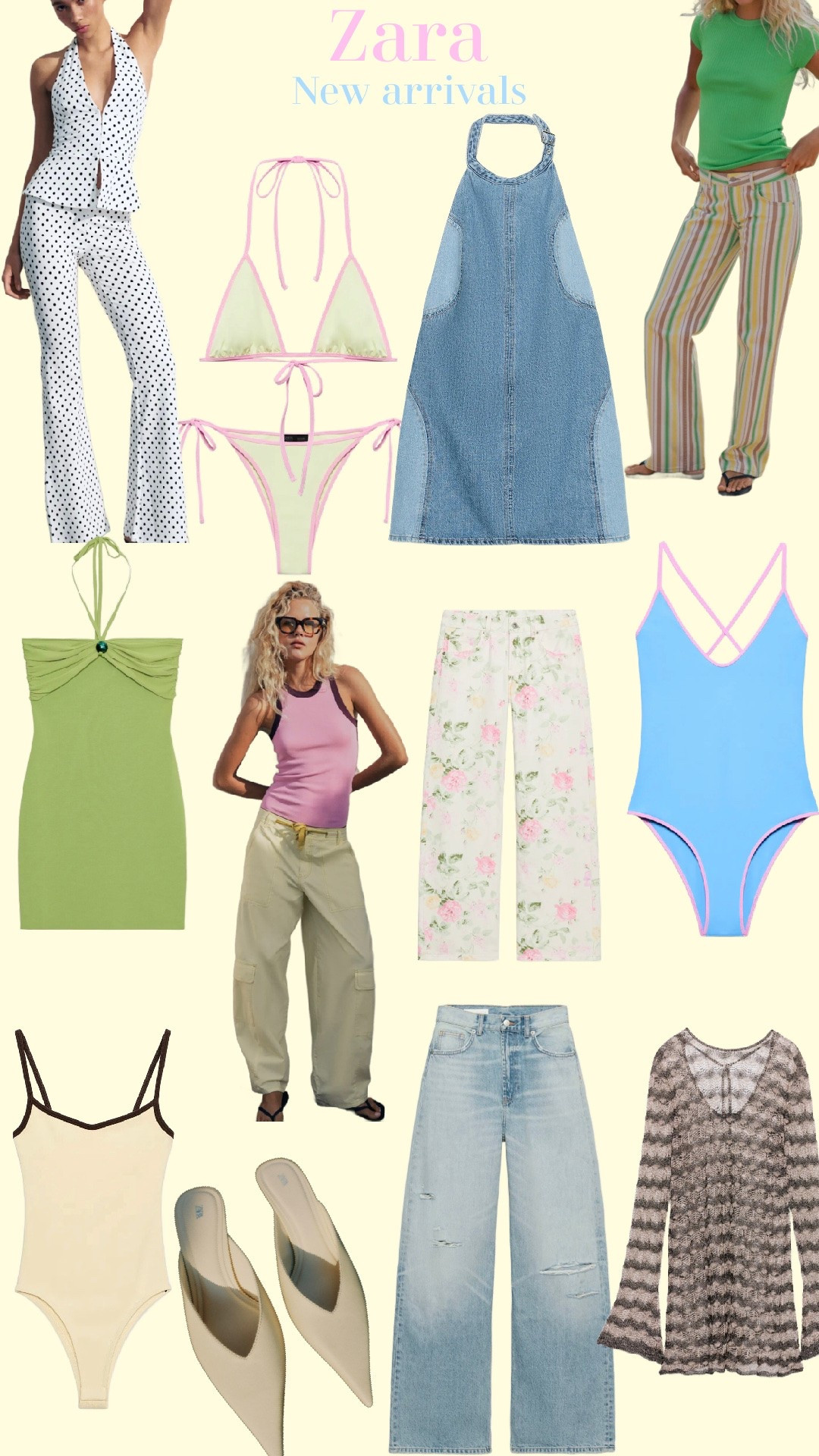 Zara new arrivals for summer 🩷☀️

#LTKSeasonal #LTKSwim #LTKootd