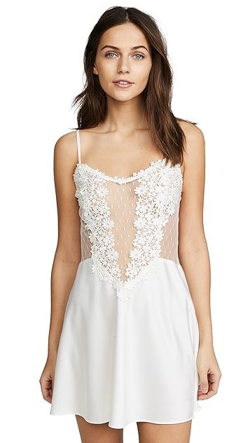 Showstopper Chemise With Lace | Shopbop