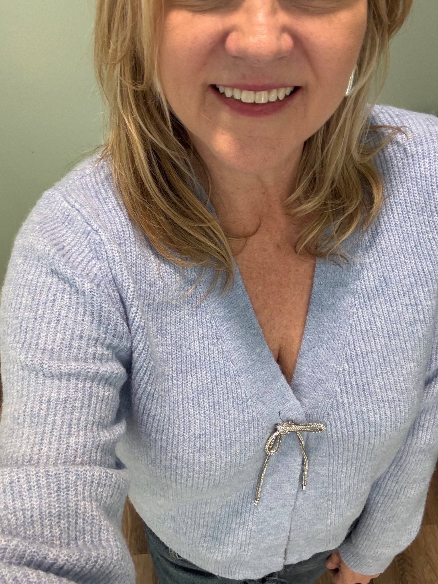 Look at this beautiful blue sweater with bow detail.  Perfect for holiday parties!  Holiday gift 

#LTKGiftGuide #LTKHoliday #LTKSeasonal