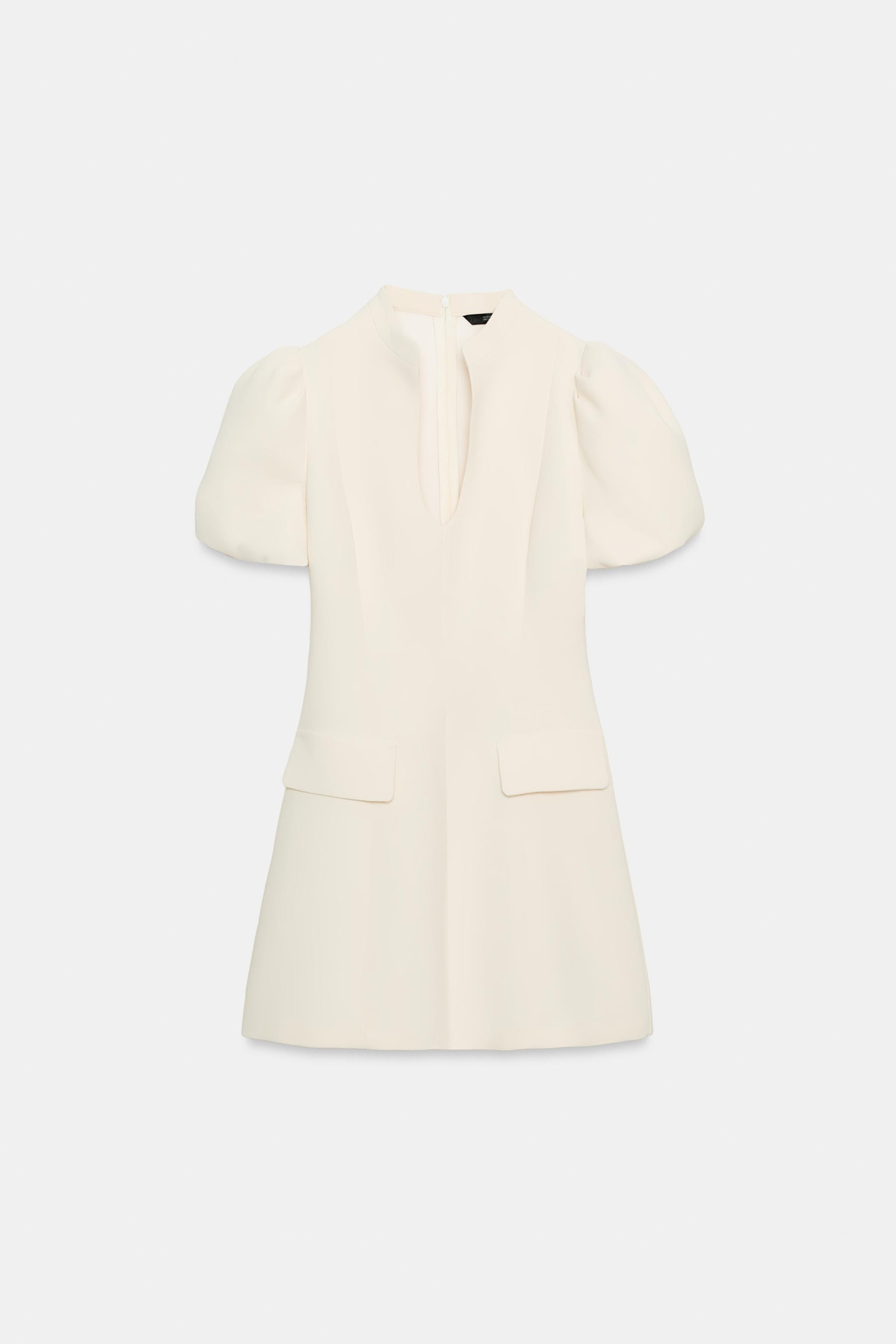 SHORT PUFF SLEEVE DRESS | Zara UK