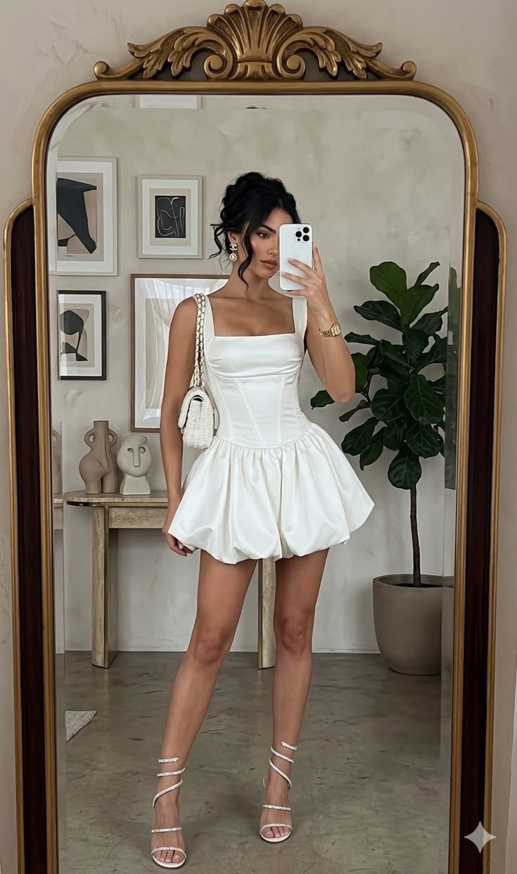 White dress
White spiral herls


#LTKPetite #LTKBeauty #LTKWedding