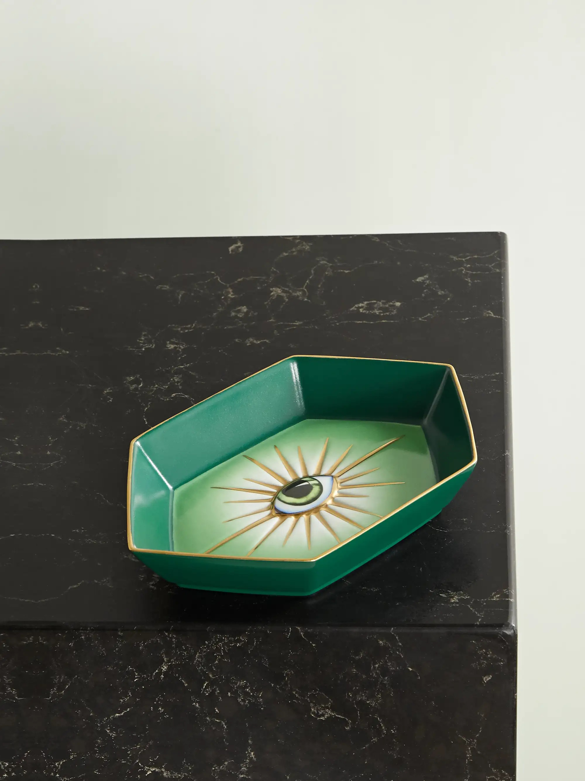 + Lito gold-plated porcelain and resin dish | NET-A-PORTER (US)