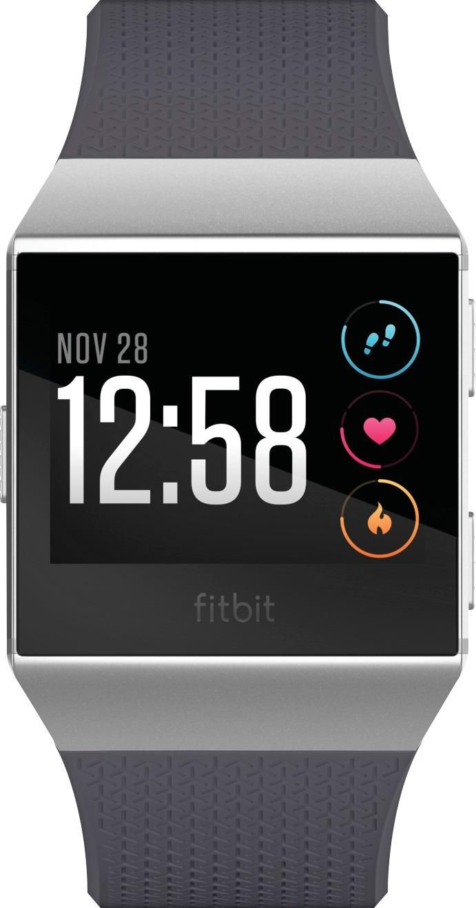 Fitbit Ionic Smartwatch Blue gray/silver gray FB503WTGY - Best Buy | Best Buy U.S.