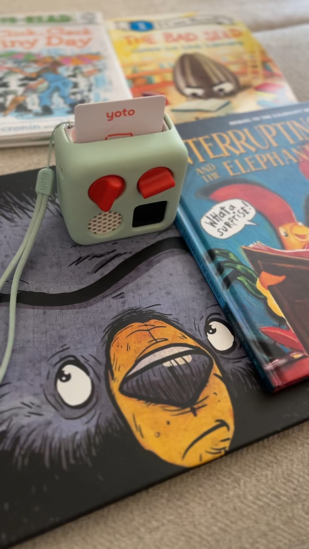 Incredibly happy and impressed with our Yoto Mini! On this card, I can record up to 100 stories myself, add music, or messages. It’s been perfect for my 4 year old and a few of my friends say it’s wonderful throughout elementary school, too. You can get headphones, so it’s amazing for summer travel and doubles as a Bluetooth speaker!

#LTKKids #LTKTravel #LTKFamily