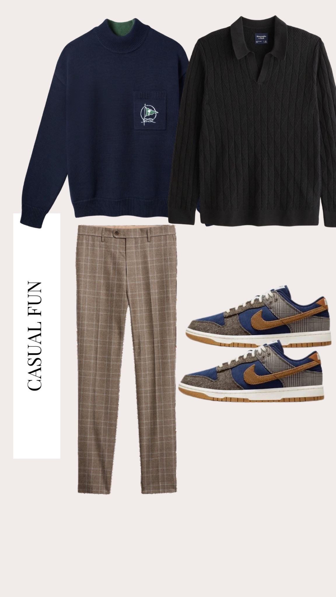 Casual fun men’s outfit 
Sweatshirt is Tom Bolo

#LTKCyberWeek #LTKGiftGuide #LTKmens