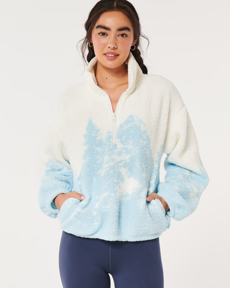 Gilly Hicks Sherpa Quarter-Zip | Hollister (US)