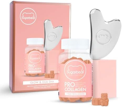 Sugarbear ProCollagen, Vegan Collagen Gummy Vitamins with 100mg of Amino Acids + Peptides, Vitami... | Amazon (US)