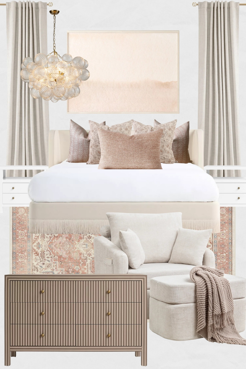 Blush Bedroom Moodboard, Pink Blush Bedroom Decor, Baby Girl Bedroom, Teenage Girl Bedroom Design Ideas, Beautiful Pink Bedroom

#homedecor #blushbedroom #blushbedroomdesign #blushbedroomdecor #pinkbedroom 

 #LTKHome #LTKSaleAlert
